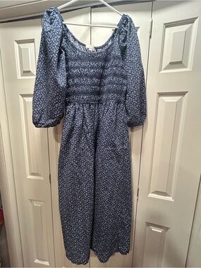 loft beach crochet midi dress Cotton Crochet Dress